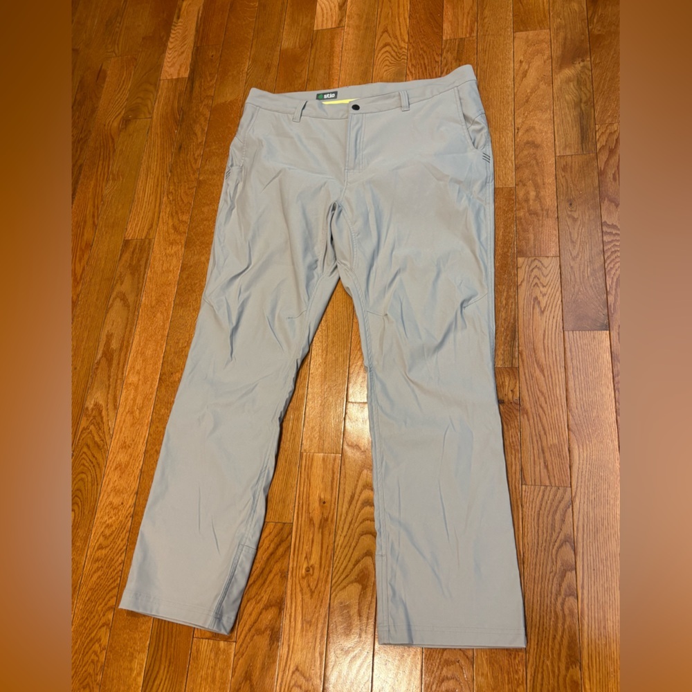 Stio Gray tan Pants men’s 40 R